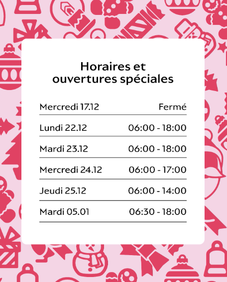 boulangerie golay decembre