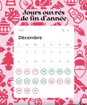 boulangerie golay decembre